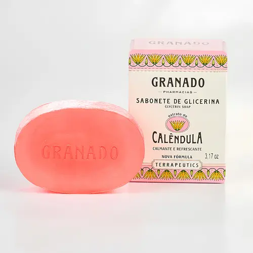SABONETE EM BARRA GRANADO CALENDUA 90G