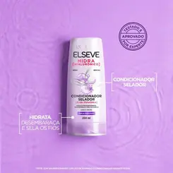 CONDICIONADOR ELSEVE HIDRA HIALURONICO 400ML - HIDRATANTE E ANTI FRIZZ