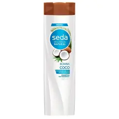 SHAMPOO SEDA  BOMBA DE COCO - PROMOVE BRILHO E MACIEZ 325ML