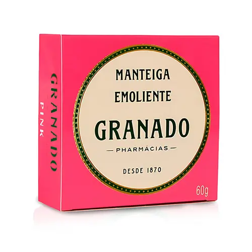 MANTEIGA EMOLIENTE CORPORAL GRANADO PINK - HIDRATAÇÃO INTENSA 60G