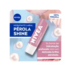 HIDRATANTE LABIAL NIVEA PEROLA SHINE 4,8G