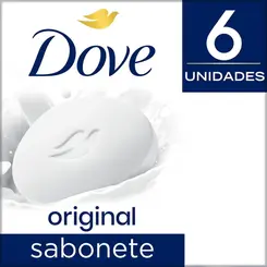 KIT SABONETE DOVE ORIGINAL 6 UNIDADES  90G