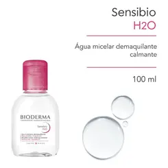 BIODERMA SENSIBIO H2O ÁGUA MICELAR CALMANTE 100ML