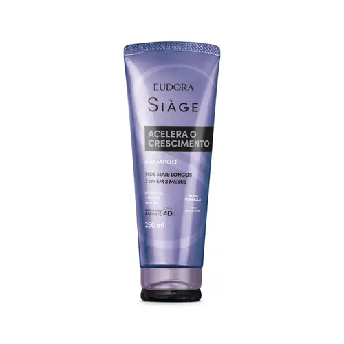 SHAMPOO EUDORA SIAGE - ACELERA O CRESCIMENTO 250ML