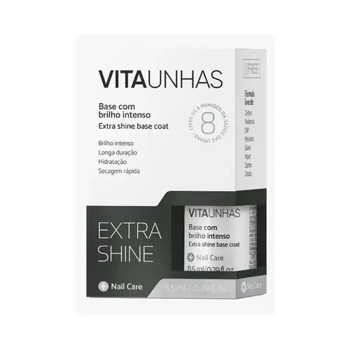 BASE VITAUNHAS EXTRA BRILHO 8,5ML