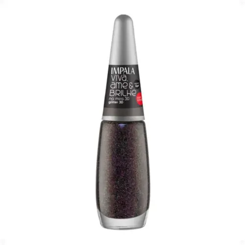 ESMALTE IMPALA VIVA, AME E BRILHE NA MIRA 3D  7,5ML