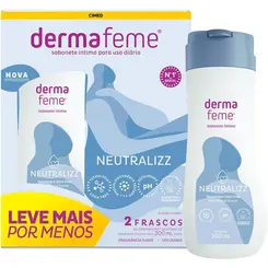 KIT SABONETE INTIMO DERMAFEME NEUTRALIZZ 2 UNIDADES