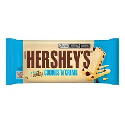 BARRA DE CHOCOLATE HERSHEYS COOKIES CREME 77G