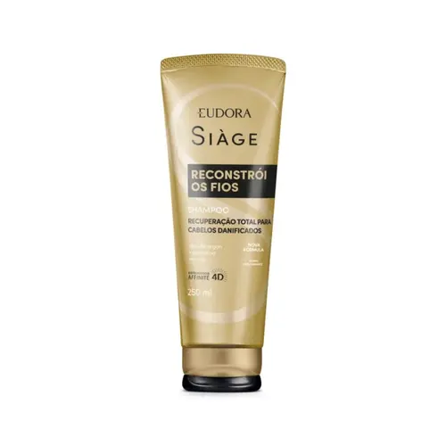 SHAMPOO EUDORA SIAGE - RECONSTROI OS FIOS 250ML