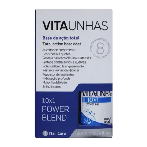 BASE VITAUNHAS 10X1 AÇÃO TOTAL 8,5ML