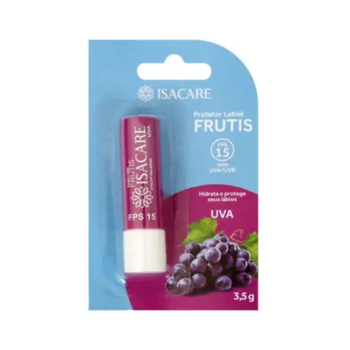 PROTETOR LABIAL ISACARE UVA FPS15 3,5GR