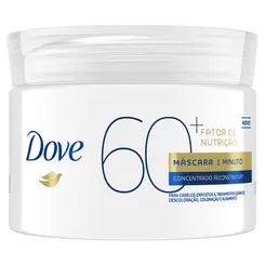 MASCARA DE TRATAMENTO DOVE 1 MINUTO NUTRIÇAO 60+ 300G