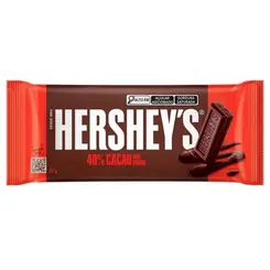 BARRA DE CHOCOLATE MEIO AMARGO HERSHEYS 82G