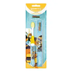 KIT POWERDENT ESCOVA DE DENTES + ESTOJO TRANSFORMES INFANTIL