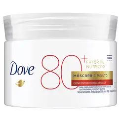 MASCARA DE TRATAMENTO DOVE 1 MINUTO NUTRIÇAO 80+ 300G