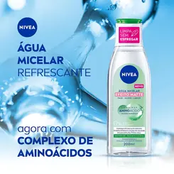 AGUA MICELAR NIVEA EFEITO MATTE SOLUÇAO DE LIMPEZA 7 EM 1 200ML