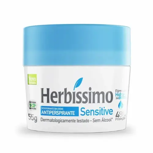 DESODORANTE CREME HERBISSIMO SENSITIVE 55G