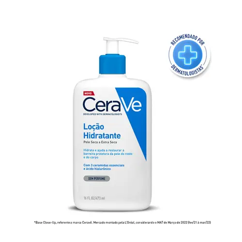 CERAVE LOÇAO HIDRATANTE CORPORAL 473ML