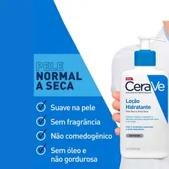 CERAVE LOÇAO HIDRATANTE CORPORAL 473ML