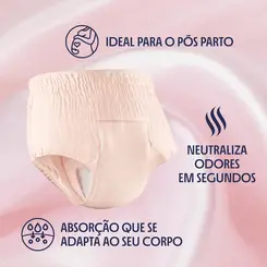 ROUPA INTIMA DESCARTAVEL PLENITUD FEMME P/M 16 UNIDADES