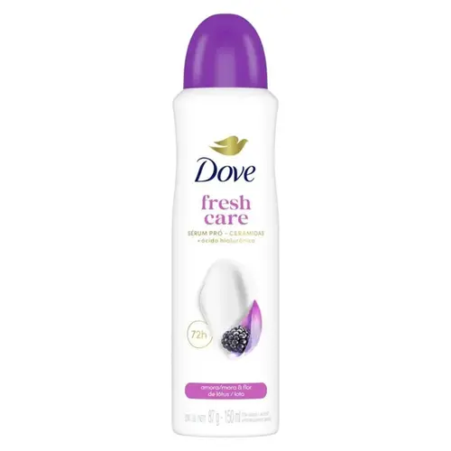 DESODORANTE AEROSOL DOVE GO FRESH AMORA 150ML