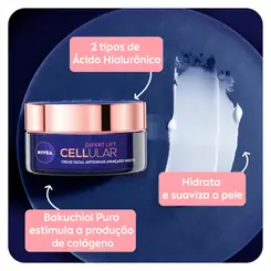 CREME HIDRATANTE FACIAL NIVEA CELLULAR EXPERT NOITE 50G