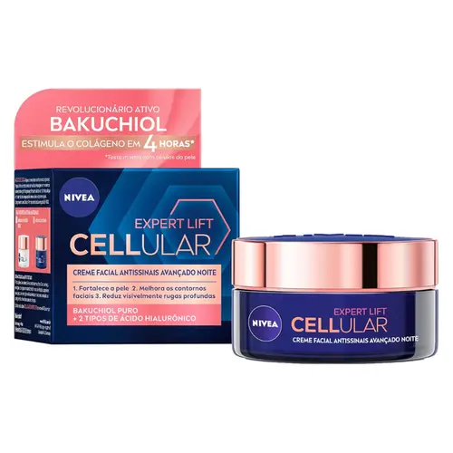 CREME HIDRATANTE FACIAL NIVEA CELLULAR EXPERT NOITE 50G