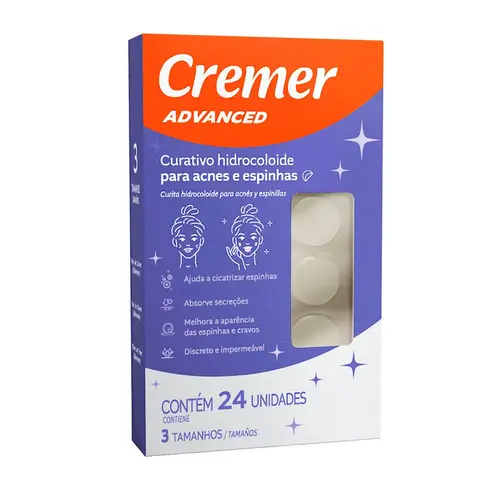 CURATIVO PARA ACNES E ESPINHAS 24 UNIDADES