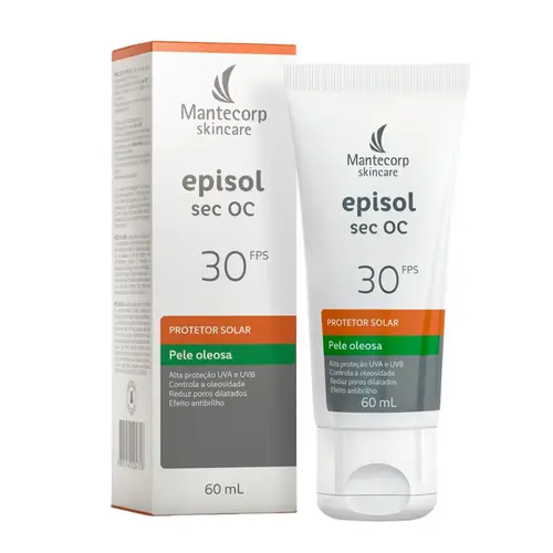 MANTECORP EPISOL PROTETOR SOLAR FACIAL SEC OC FPS30 60G