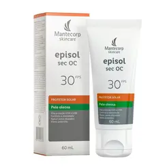 MANTECORP EPISOL PROTETOR SOLAR FACIAL SEC OC FPS30 60G