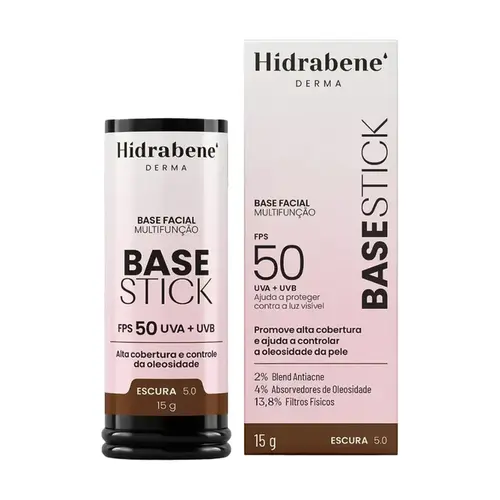 HIDRABENE BASE STICK COR ESCURA 5.0 FPS50 15G