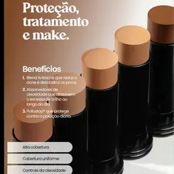 HIDRABENE BASE STICK COR ESCURA 5.0 FPS50 15G