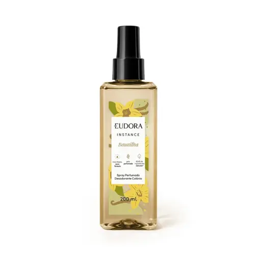 SPRAY PERFUMADO EUDORA INSTANCE BAUNILHA 200ML