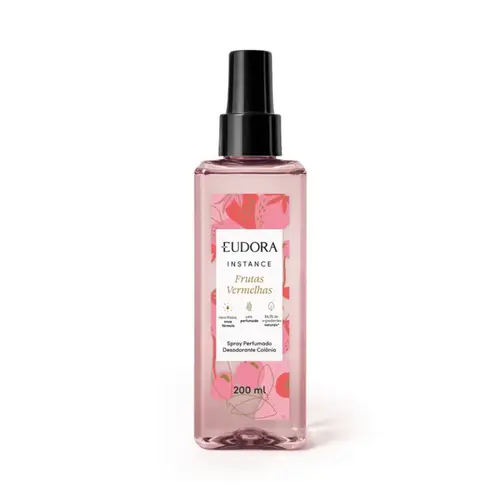 SPRAY PERFUMADO EUDORA INSTANCE FRUTAS VERMELHAS 200ML