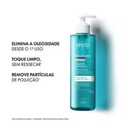 SHAMPOO VICHY DERCOS PURIFICANTE OIL-CORRECT 300G