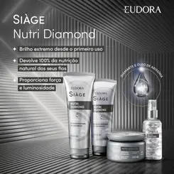 SHAMPOO EUDORA SIAGE - NUTRI DIAMOND 250ML