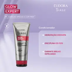 CONDICIONADOR EUDORA SIAGE - GLOW EXPERT ULTRA BRILHO 200ML