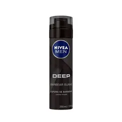 ESPUMA DE BARBEAR NIVEA MEN DEEP SUAVE 200ML