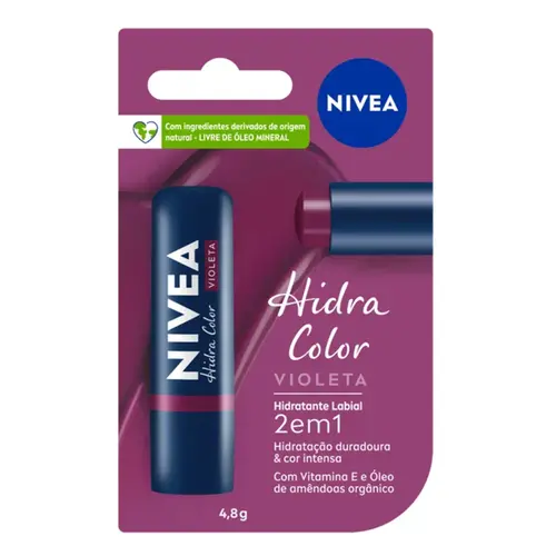 HIDRATANTE LABIAL NIVEA COLOR VIOLETA 4,8G