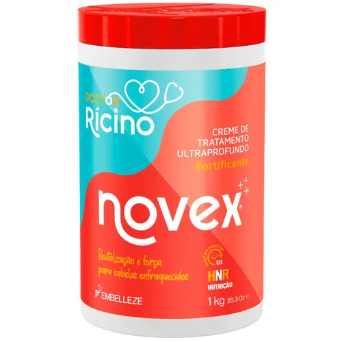 CREME DE TRATAMENTO NOVEX DOCTOR RICINO 1KG