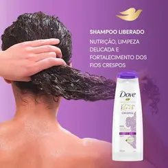 SHAMPOO DOVE TEXTURAS REAIS CRESPOS 355ML