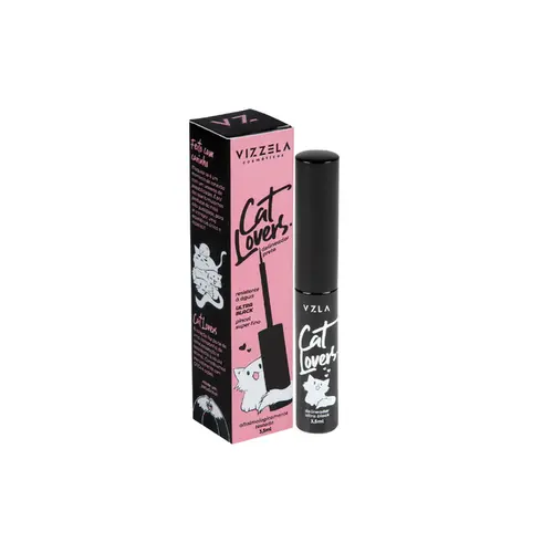 DELINEADOR PRETO VIZZELA ULTRA BLACK CAT LOVERS 3,5ML