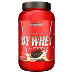 MY WHEY INTEGRALMEDICA 21G DE PROTEINA EM PÓ SABOR COOKIES 900G