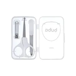 KIT MANICURE BUBA COM ESTOJO - BRANCO