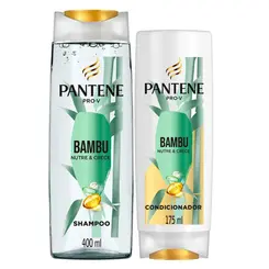 KIT PANTENE BAMBU SHAMPOO 400ML + CONDICIONADOR 175ML