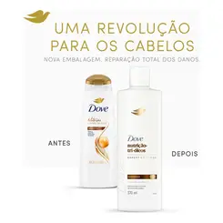 KIT DOVE NUTRIÇÃO + TRI-OLEOS SHAMPOO 350ML + CONDICIONADOR 175ML