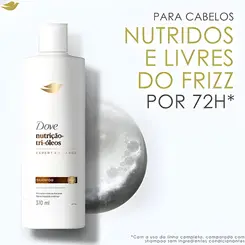 KIT DOVE NUTRIÇÃO + TRI-OLEOS SHAMPOO 350ML + CONDICIONADOR 175ML
