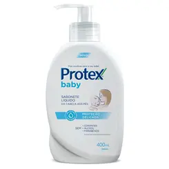 SABONETE LIQUIDO PROTEX BABY PROTEÇAO DELICADA 400ML