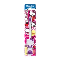 ESCOVA DE DENTE JADEPRO HELLO KITTY MACIA COM VENTOSA