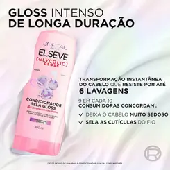 CONDICIONADOR ELSEVE GLYCOLIC GLOSS 200ML